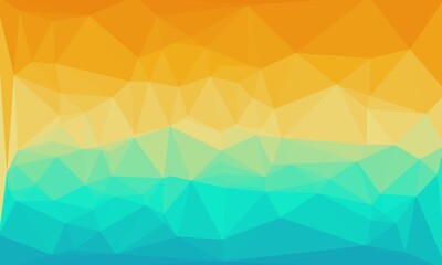 vibrant minimal multicolored polygonal background