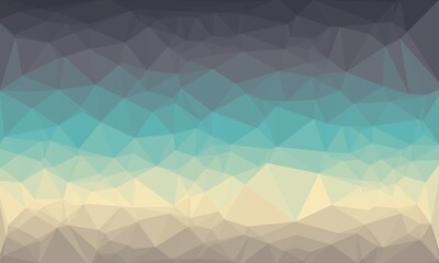 Obraz premium vibrant abstract colorful polygonal background
