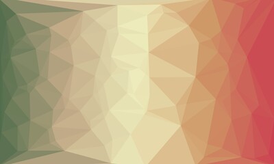 vibrant colorful geometric background with mosaic design