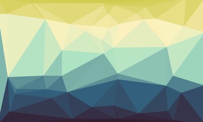 Fototapeta premium vibrant abstract colorful polygonal background