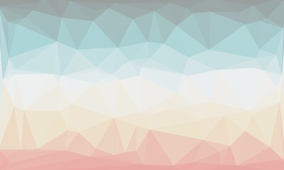 vibrant colorful geometric background with mosaic design