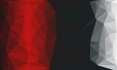 vibrant minimal multicolored polygonal background