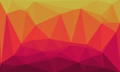 vibrant minimal multicolored polygonal background