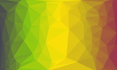 vibrant colorful geometric background with mosaic design