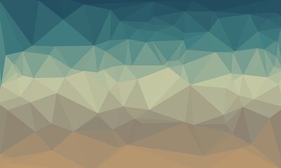 vibrant colorful geometric background with mosaic design