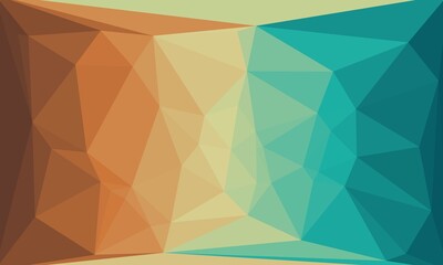 vibrant abstract colorful polygonal background