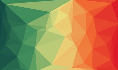 Fototapeta premium vibrant abstract colorful polygonal background