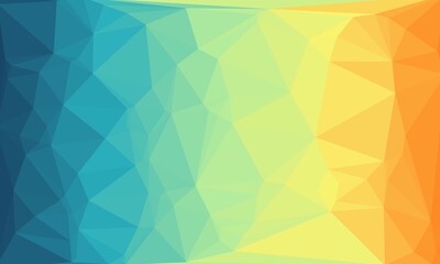 Fototapeta premium vibrant colorful geometric background with mosaic design