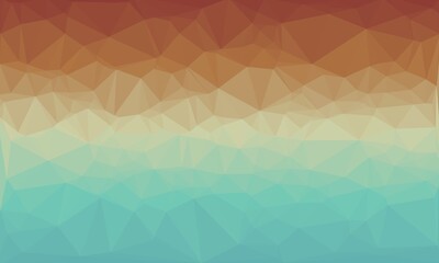 Obraz premium vibrant colorful geometric background with mosaic design