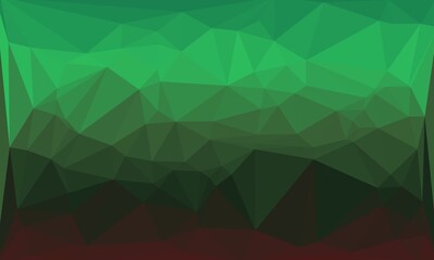 Obraz premium vibrant colorful geometric background with mosaic design