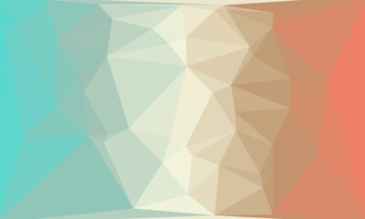 Obraz premium vibrant creative prismatic background with polygonal pattern
