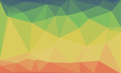 Obraz premium vibrant abstract multicolored background with poly pattern