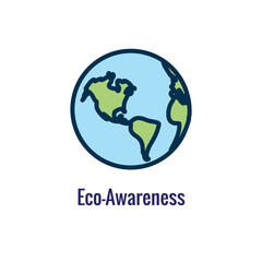 Environment or Environmental  Icon showing image for social change and ESG