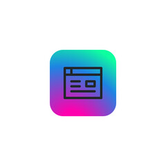 Fototapeta premium Web Site