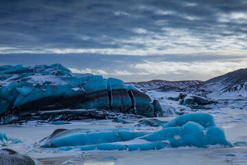 Lodowiec Islandia © Przemysław