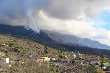 Volcán en La Palma, Canarias