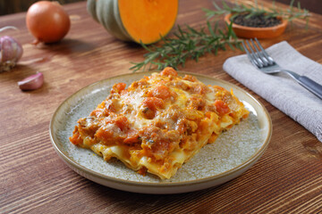 lasagna di zucca