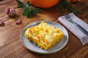 lasagna di zucca