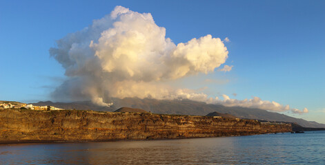 Volcán en La Palma, Canarias