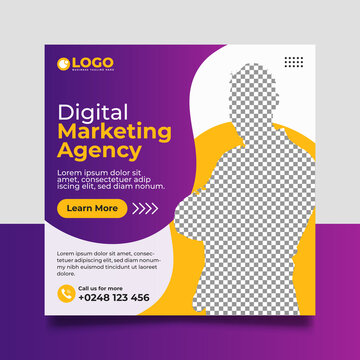 digital marketing agency social media post design
