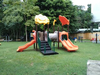 park with games for children