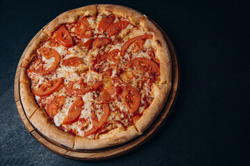 pizza cheese tomato food italian fast food