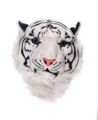 tiger mask isolated on white background