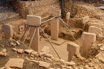 Gobeklitepe The Oldest Temple of the World. Gobekli Tepe is a UNESCO World Heritage site.