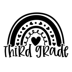 third grade logo inspirational quotes typography lettering design