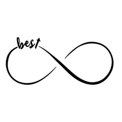 best friend logo inspirational quotes typography lettering design