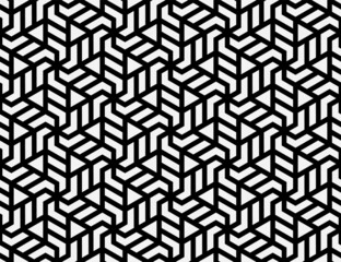 Pattern with monochrome bold stripes. Abstract vector monochrome geometric vector drawing for textile, fabric and wrapping. Stylish design for sun louver. Seamless geometric background.