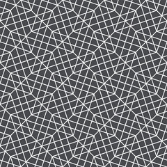 Abstract geometric pattern with crossing thin straight  lines.. Stylish fractal texture. Seamless linear pattern..