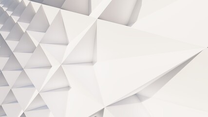 Abstract background geometric pattern in design 3d render