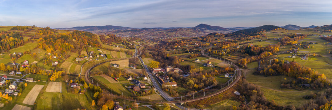 Pętla kolejowa na trasie Gryb&oacute;w Nowy Sącz