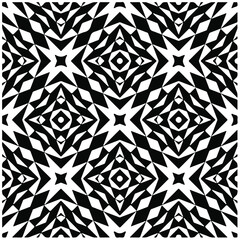  Black and white seamless geometric Pattern for fashion, fabric, apparel dress, textile, background, wallpaper, digital printing.