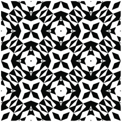  Black and white seamless geometric Pattern for fashion, fabric, apparel dress, textile, background, wallpaper, digital printing.
