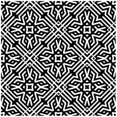  Black and white seamless geometric Pattern for fashion, fabric, apparel dress, textile, background, wallpaper, digital printing.