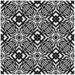  Black and white seamless geometric Pattern  for fashion, fabric, apparel dress, textile, background, wallpaper, digital printing.