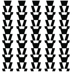  Black and white seamless geometric Pattern  for fashion, fabric, apparel dress, textile, background, wallpaper, digital printing.
