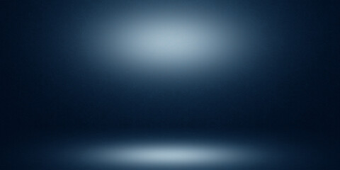 Blue background, abstract wall studio room, can be used to present your product