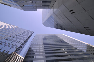 Fototapeta na wymiar Skyscraper Banken
