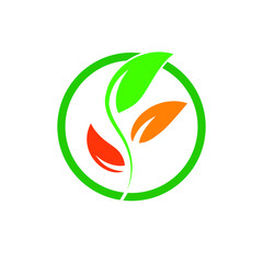 Leaf simple logo