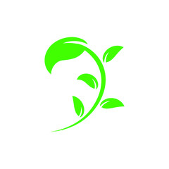 Leaf simple logo