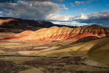John day's painted hills at sunset