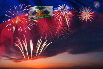 Flag of Haiti for Independence day