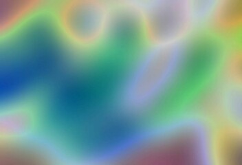 Multicolored defocused background. Rainbow, neon. Blurry lines and spots. Bright colors. Background for the cover of a laptop, notebook.