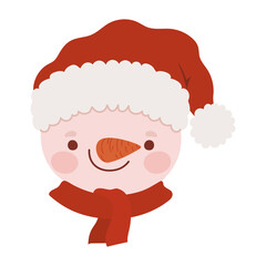 happy snowman design