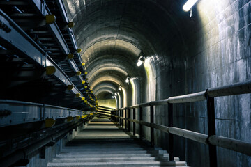 ダム内のトンネル 七ヶ宿ダム2