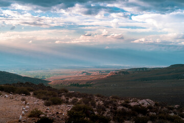 landscape and sky