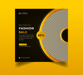 Fusion sale social media post design